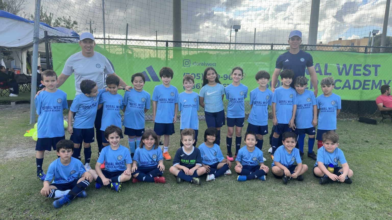 PLAY+ REC boys and girls with Doral West coaches